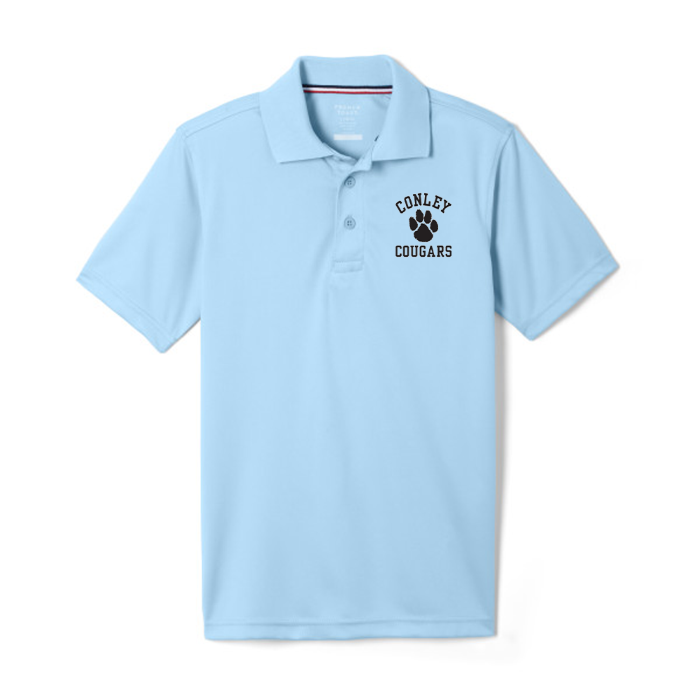 Conley Cougars Youth Short Sleeve Polo